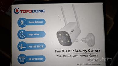 Telecamera Wi-Fi Esterno Interno Topodome TD-J20C