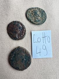 Lotto 49 Antiche autentiche Monete Romane