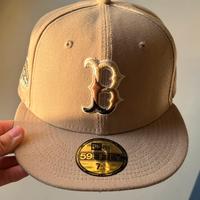 cappello new era beige