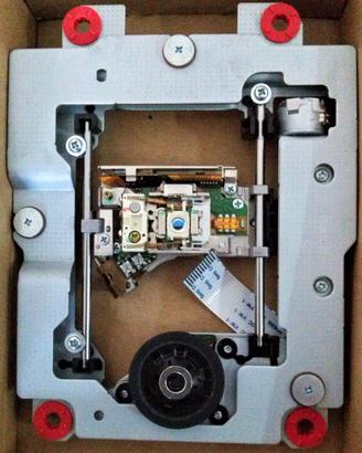 Lente laser di ricambio + carrello (dvd mod. code)