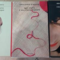 tre libri di Alessandro D'Avenia