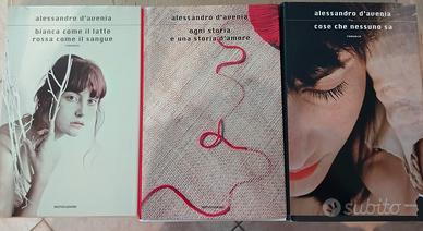 tre libri di Alessandro D'Avenia