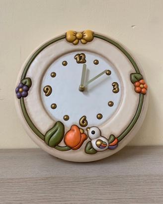 Thun Orologio da parete Country con tulipano