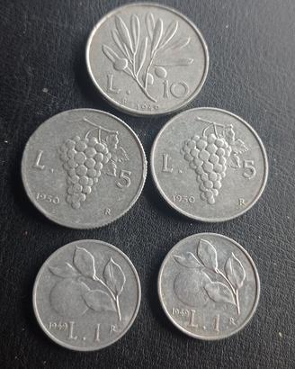 Lire anni cinquanta