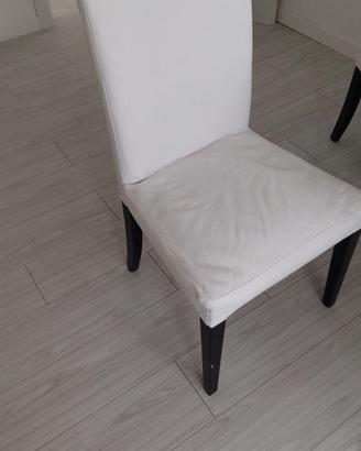 5 sedie sfoderabili