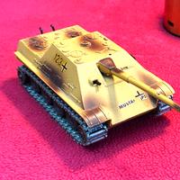 Giocattolo Vintage Solido Carro armato Jagdpanter