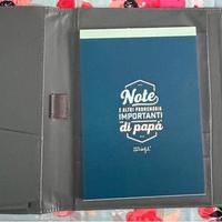 Porta documenti con block notes Mr Wonderful