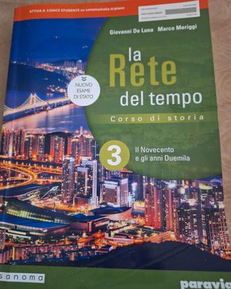 La rete del tempo corso di storia 3