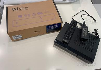 Decoder satellitare Vu+ solo2 Dual tuner Hdd 1Tb