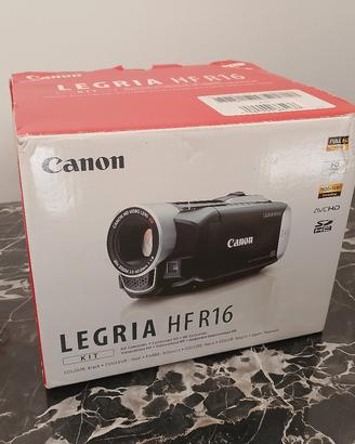 Videocamera Canon con custodia