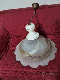 Lampadario vintage per cucina