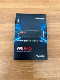 Samsung 990 PRO 2TB NVMe SSD - PCIe 4.0 - M.2 2280