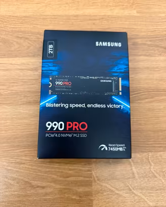 Samsung 990 PRO 2TB NVMe SSD - PCIe 4.0 - M.2 2280