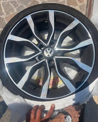 Cerchi in lega mak kolhn r19 piu gomme nuove