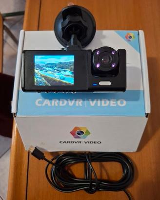 Dash cam doppia ottica  full hd 1080p