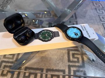 Galaxy Watch 6 classic 47mm e galaxy buds