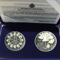Dittico EURO Argento di San Marino 2002