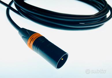 MOGAMI 2582 XLR bilanciato (5metri).Neutrik dorati