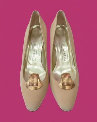 Décolleté Bruno Magli vintage anni '80 - Taglia 38