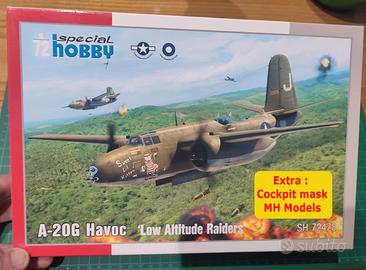 Kit A20G "Low raiders" Special hobby 1/72 + Extra
