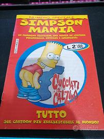Simpson Mania allegato speciale fumetto