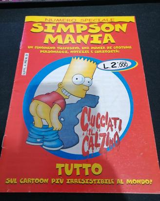 Simpson Mania allegato speciale fumetto