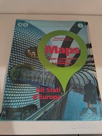 Geografia MAPS 2 + Atlante "Gli Stati d'Europa" 