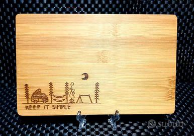 tagliere in bamboo VANLIFE