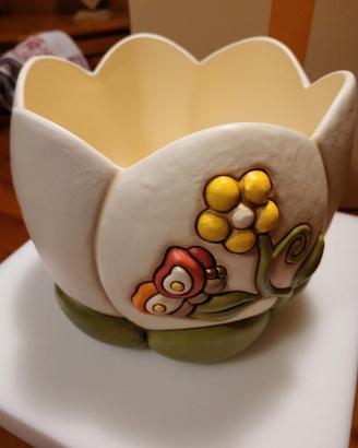 Vaso THUN Cachepot con farfalla fiori e fantasia