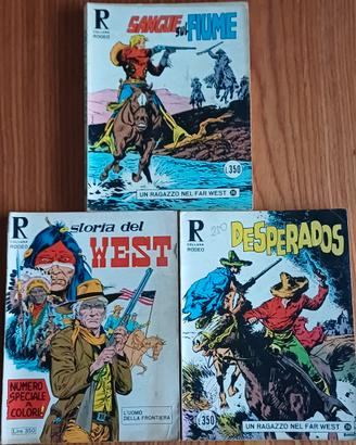 N.3 FUMETTI COLLANA RODEO 
