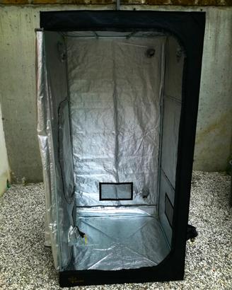 Grow Box, con Filtro Carboni Attivi, Lamp 400 W
