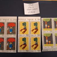 L1R16 Repubblica 1976 Giornata francobollo 18° emi