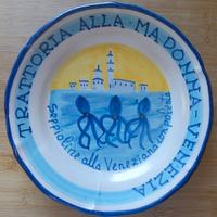 Piatto del buon ricordo alla Madonna - Seppioline