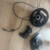 Volante con pedali per play station 3