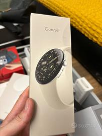Google pixel watch 4 lte argento 45mm