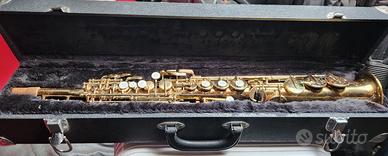 sassofono soprano vintage The woodwind
