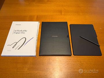 reMarkable Paper Pro (nuovo) con penna e custodia