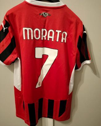 maglia calcio Milan Morata 7 M 