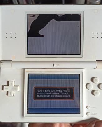 lotto 5 consolle Nintendo ds da riparare 