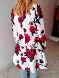 cappotto leggero damascato