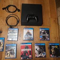 PS4 Pro 1 tb + giochi 