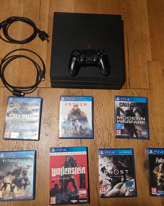 PS4 Pro 1 tb + giochi 