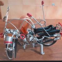 Modellino moto fatto a mano