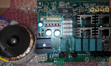 Centrale automazione cancello due ante 24v