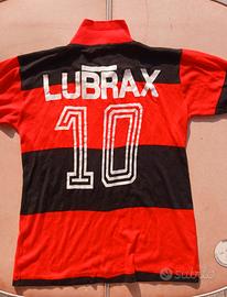 Maglia Zico Flamenco anni 80,autografo 
