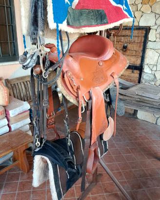 Sella,sottosella e accessori compreso di portasell