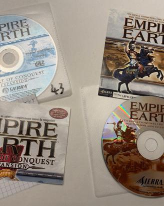 Empire earth con espansione gioco PC + seriale