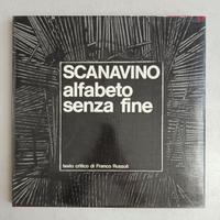 Box libro EMILIO SCANAVINO Alfabeto senza fine