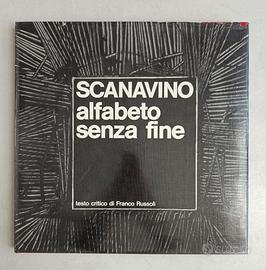 Box libro EMILIO SCANAVINO Alfabeto senza fine