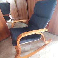 Sedia, poltrona a dondolo ikea